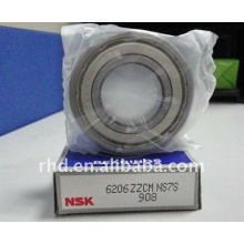 NSK Deep groove ball bearing 6206ZZ
